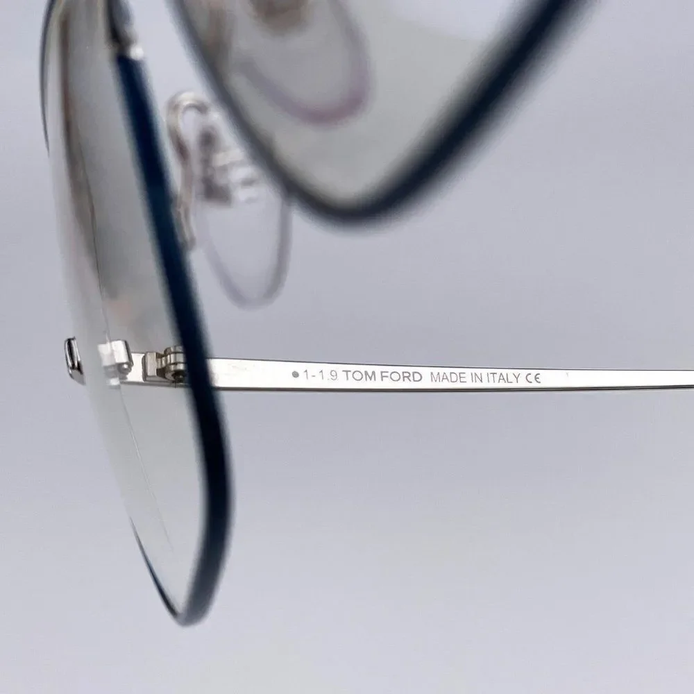 SALE! NEW TOM FORD FT5613-B 098 Butterfly Blue Block Metal Women Eyeglasses